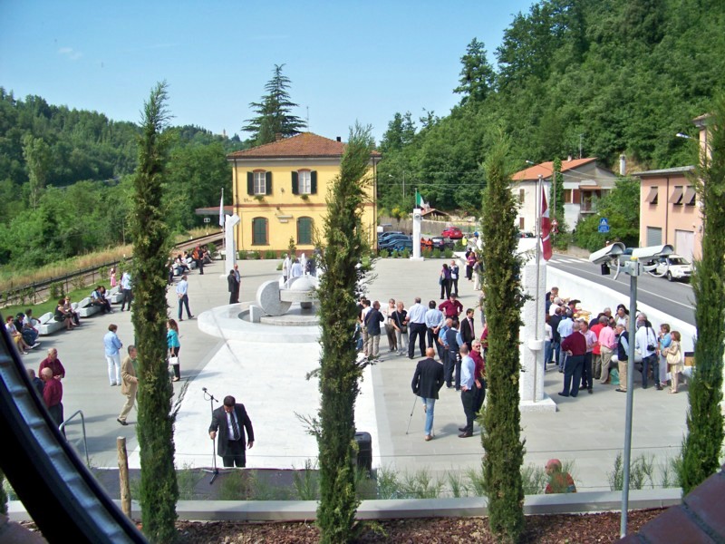 Vista dall'alto della Piazza dei Parchi