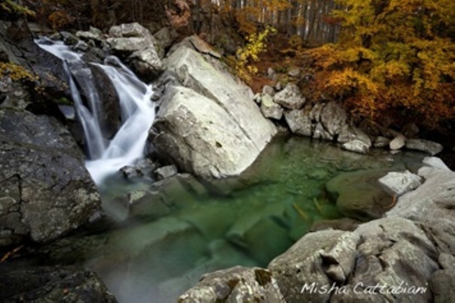 L'acqua e i colori autunnali