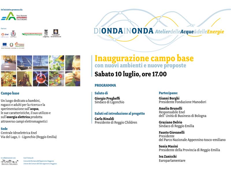 Inaugurazione campo base